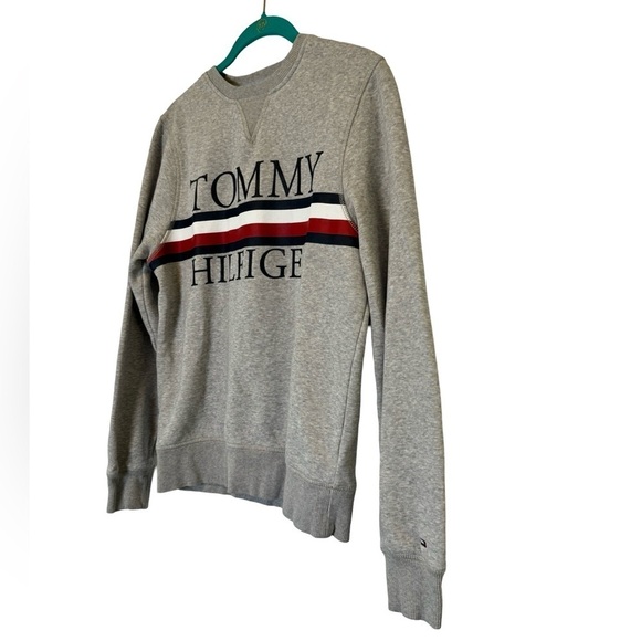 Tommy Hilfiger Sweatshirt Gray Size Small S - Picture 3 of 12